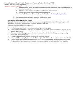 Proficiency Testing Procedure Guidelines | PDF | Laboratories | Evaluation