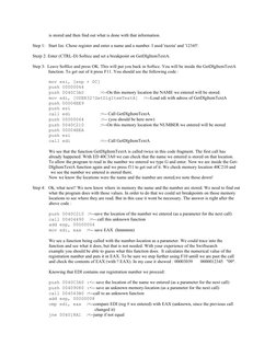 is stored and then find out what is done with that information.
Step 1:   Start Ize. Chose register and enter a name and a nu