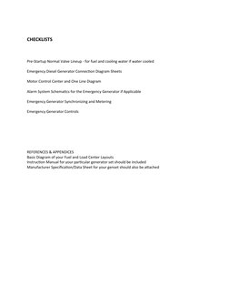 Emergency Diesel Generator Operations | PDF | Electric Generator | Switch