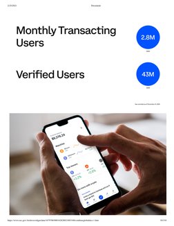 2/25/2021
Document
https://www.sec.gov/Archives/edgar/data/1679788/000162828021003168/coinbaseglobalincs-1.htm
10/310
