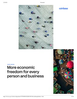 2/25/2021
Document
https://www.sec.gov/Archives/edgar/data/1679788/000162828021003168/coinbaseglobalincs-1.htm
9/310
