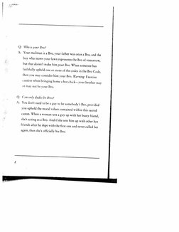 The Bro Code by Barney Stinson | PDF