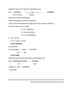 Electrical Design Analysis for Residential Building | PDF | Fuse ...
