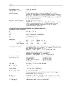 A4SW 
9 
 
Serial Numbers Eligible 
T15-001 and subsequent 
   (See Note 8 for two-place) 
 
Required Equipment 
The basic re