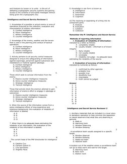 Understanding Intelligence and Espionage | PDF | Counterintelligence ...