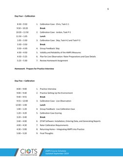 AMPS Course Handouts Overview | PDF | Occupational Therapy | Standard Score
