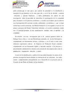 3 
 
     En relación  con esta  investigación que es de  carácter operativo desde un 
Enfoque Socio crítico y  con una Met