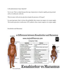 Is this phenomenon Cancer Specific?
No it is not. This is evident because this type of glycolysis is found in rapidly growing