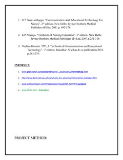 1. B.T.Basavanthappa. “Communication And Education (http://www.google.co.in/url?url=http://www.ehow.com/education/&rct=j&sa=X