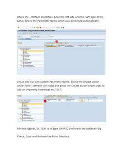 SAP Adobe Interactive Form Guide | PDF | Page Layout | Interface ...