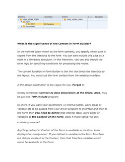 SAP Adobe Interactive Form Guide | PDF | Page Layout | Interface ...