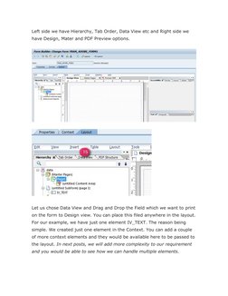 SAP Adobe Interactive Form Guide | PDF | Page Layout | Interface ...