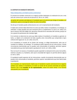 EL CONTRATO DE MANDATO MERCANTIL
https://datojuridico.com/objeto-partes-y-elementos/ (https://datojuridico.com/objeto-partes-