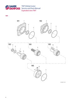 Sauer Danfoss TMT Orbital Motor Service Manual | PDF | Valve | Electric ...