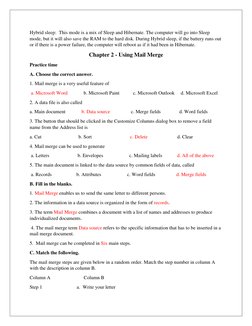 Class 6 Computer Skills Answer Key | PDF | Computer Program | Programming