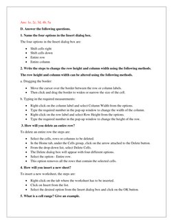 Class 6 Computer Skills Answer Key | PDF | Computer Program | Programming