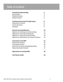 Myp Science Guide.pdf MYP Science Curriculum Companion Guide | PDF | Educational Assessment ...