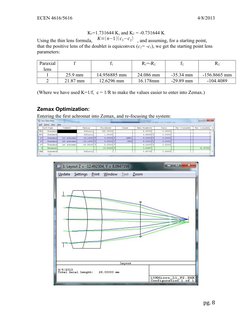Design of 10x, 0.25 NA Objective Lens | PDF | Optical Resolution ...