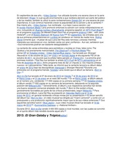 En septiembre de ese año, «Video Games» fue utilizada durante una escena clave en la serie 
de televisión Ringer, lo cual ayu