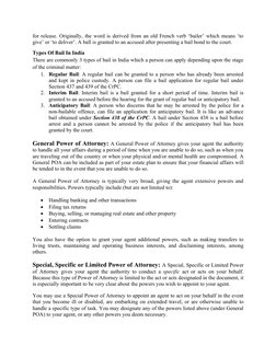 for release. Originally, the word is derived from an old French verb ‘bailer’ which means ‘to
give’ or ‘to deliver’. A ball i