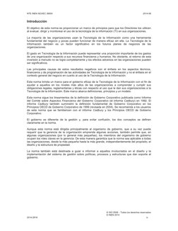 NTE INEN ISO/IEC 38500 
 
2014-06 
 
 
  
© ISO 2008 - Todos los derechos reservados 
© INEN 2014 
2014-2818