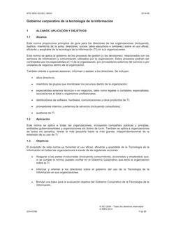 NTE INEN ISO/IEC 38500 
 
2014-06 
 
 
  
© ISO 2008 - Todos los derechos reservados 
© INEN 2014 
2014-0766 
 
 
1 de 21