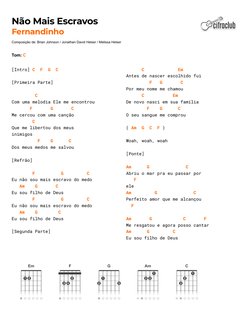 [Intro] C  F  G  C 
 
[Primeira Parte] 
 
         C 
Com uma melodia Ele me encontrou 
       F       G       C 
Me cercou c