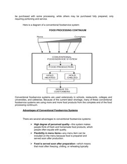 Commissary Food Service Overview | PDF | Menu | Foods
