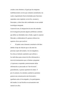 creados como distintos; al igual que las máquinas
multifuncionales con las que contamos actualmente, las
cuales originalmente