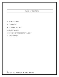 Political Parties in India: A Study | PDF | Indian National Congress ...