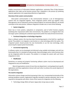 Integrative Programming Technologies Overview | PDF | Computer Network ...