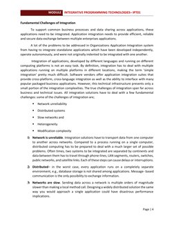 Integrative Programming Technologies Overview | PDF | Computer Network ...