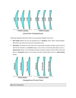 Lens Design Principles Ophthalmic Lens Design Principles | PDF | Lens (Optics) | Optics