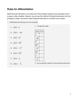 Differentiation From First Principles | PDF | Gradient | Derivative
