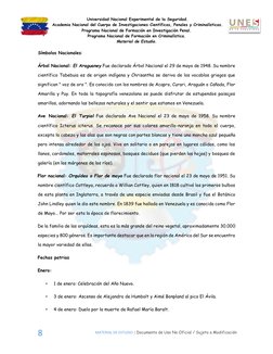 Universidad Nacional Experimental de la Seguridad. 
 Academia Nacional del Cuerpo de Investigaciones Científicas, Penales y