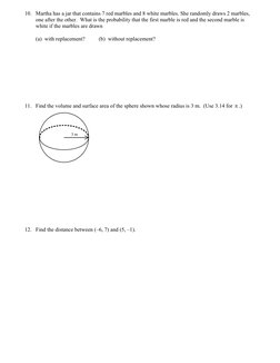 Geometry CBE Practice Test Mock 2 | PDF | Area | Volume
