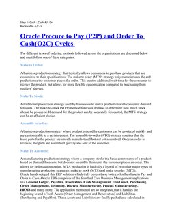 Order to Cash Cycle in Oracle R12 | PDF | Accounts Payable | Debits And ...
