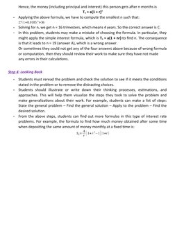 Hence, the money (including principal and interest) this person gets after n months is
Tn = a(1 + r)n
-
Applying the above fo