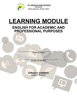 EAPP Grade 12 Module 1: Reading Skills | PDF | Sentence (Linguistics ...