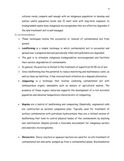 8
cultures rarely compete well enough with an indigenous population to develop and
sustain  useful  population  levels  and