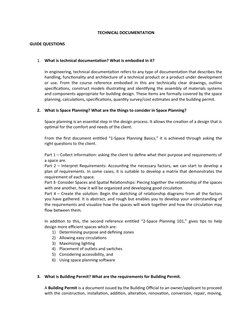 Technical Documentation and Space Planning Guide | PDF | Cost ...