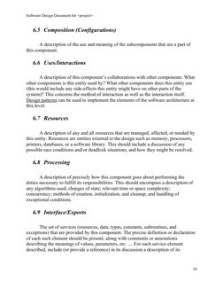 Software Design Document Template | PDF | System | Class (Computer ...