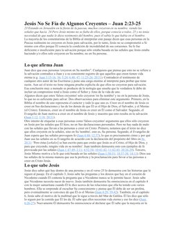 Jesús No Se Fía de Algunos Creyentes – Juan 2:23-25
23 Estando en Jerusalén en la fiesta de la pascua, muchos creyeron en su