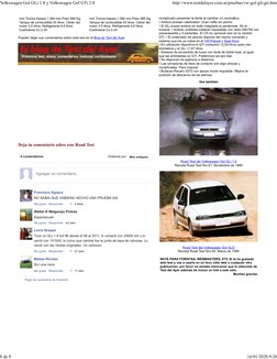 mm Trocha trasera 1.384 mm Peso 990 Kg.
Tanque de combustible 53 litros. Cárter del
motor 3.5 litros. Refrigerante 6.6 litros