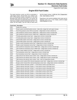 Jcb Injector Code JCB Engine ECU Fault Codes List | PDF | Fuel Injection | Throttle