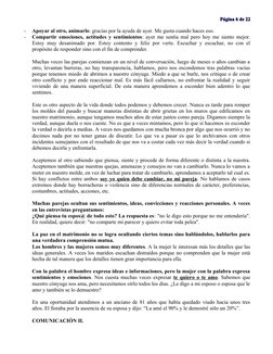 Página 
Página 66 de 
 de 22
22
-
Apoyar al otro, animarlo: gracias por la ayuda de ayer. Me gusta cuando haces eso.
-
Compar