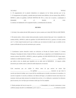 ALCARAZ
 
NICOLE
2.-  El  aseguramiento  de  la  pensión  alimenticia  en  cualquiera  de  las  formas  previstas  por  la  l