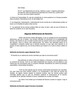este Código. 
                  
                   Art.13°. Las disposiciones de una ley, relativas a cos