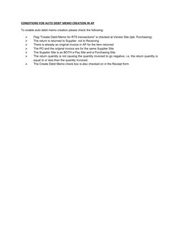 RTV Process and Guidelines in SAP | PDF | Invoice | Receipt