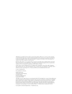 Although every effort has been made to ensure that website addresses are correct at time of going 
to press, Hodder Education